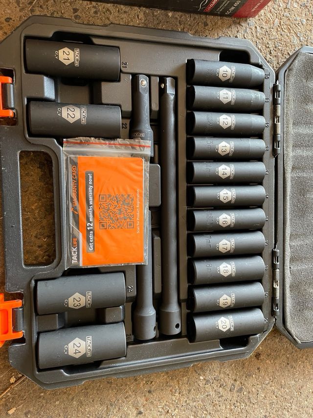 Atornillador Einhell + Vasos Impacto