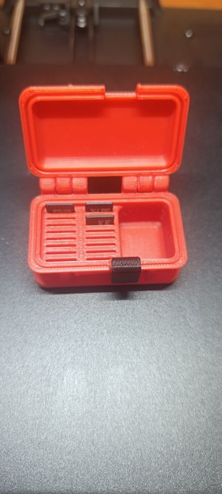 Caja roja MicroSD - Porta tarjetas