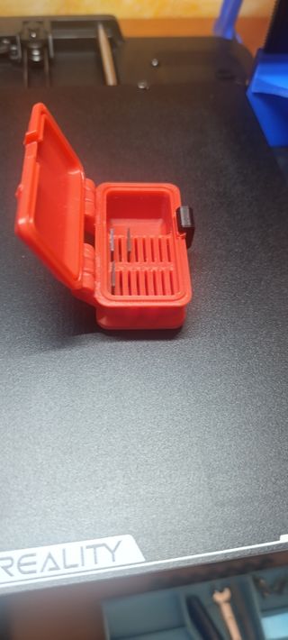 Caja roja MicroSD - Porta tarjetas