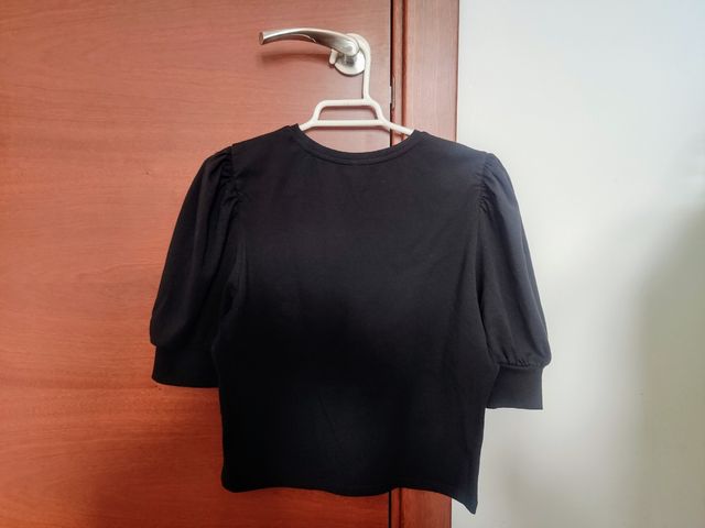 Camiseta Only negra mujer