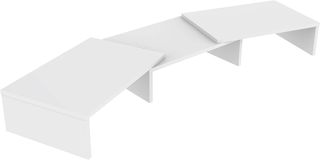 Soporte Giratorio para 2 Monitores con Cajón