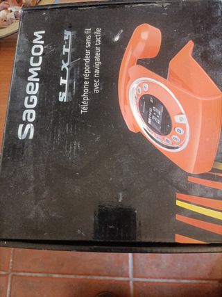Teléfono Sagemcom SLX1Y - Naranja