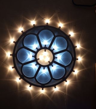 Rosone Luminaria Salentina Artigianale 80cm Tipico