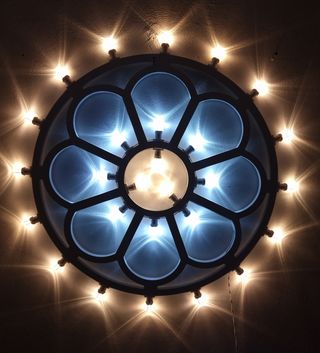 Rosone Luminaria Salentina Artigianale 80cm Tipico