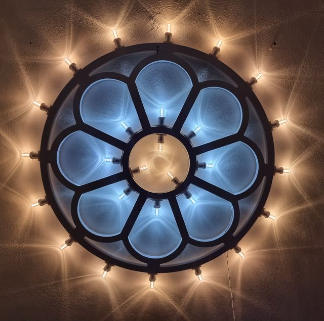 Rosone Luminaria Salentina Artigianale 80cm Tipico