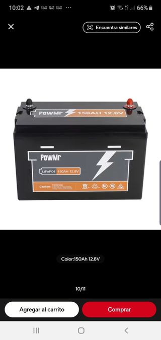 Batería Litio LiFeP04 150Ah 12.8V