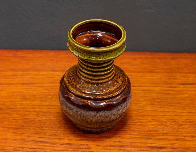 Jarrón danés vintage mid-century