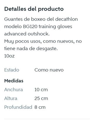 Guantes boxeo King boser