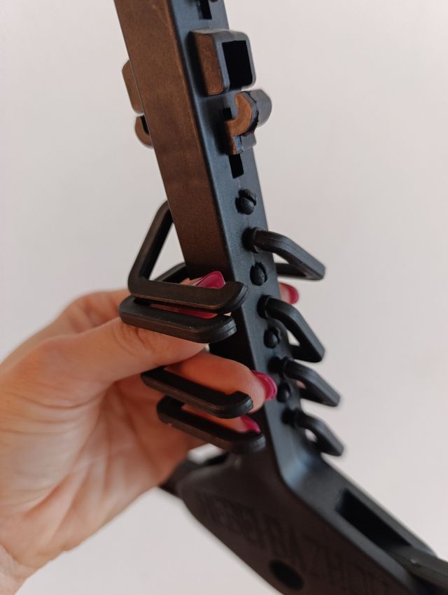 Set 2 pezzi Appendiabiti pantaloni