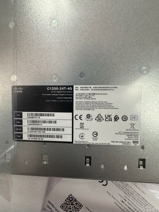 Conmutador inteligente Cisco Catalyst #37011S