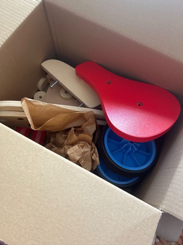 Triciclo madera infantil