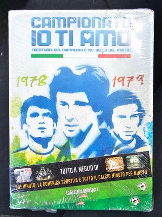 DVD Campionato Io Ti Amo 1978-79 Nuovo Sigillato.