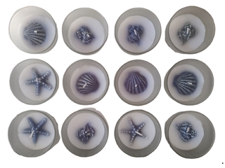 Confezione 12 Candele Profumate Marine EDG