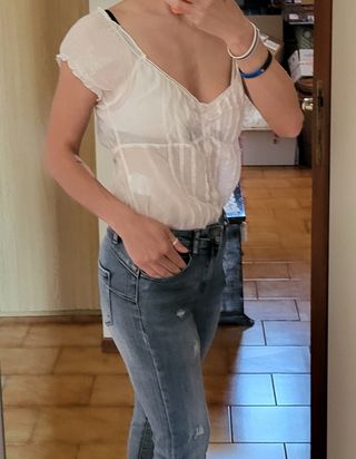 Body bianco taglia 44 italiana