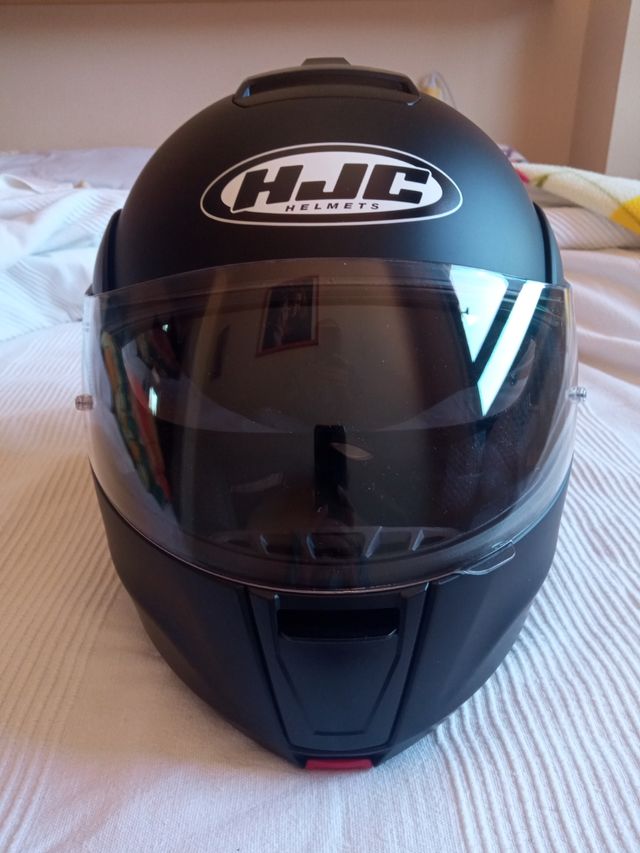 Casco moto HJC negro talla M