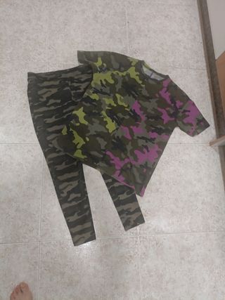 Chándal camuflaje talla M