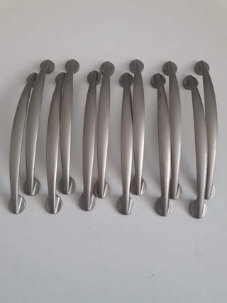 Tiradores Metal Plata - Armarios