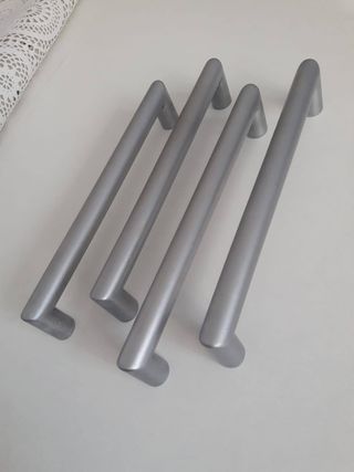 Tiradores Metal Plata - Armarios