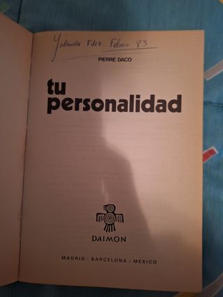 Tu personalidad