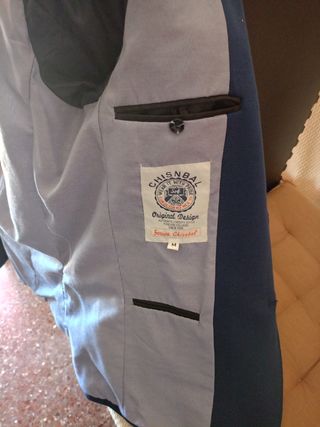 Americana azul