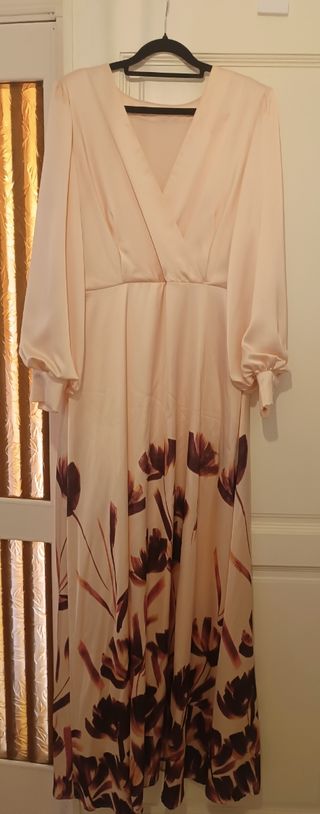 Vestido estampado flores - talla L -XL