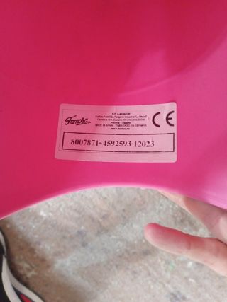 Correpasillos rosa niña