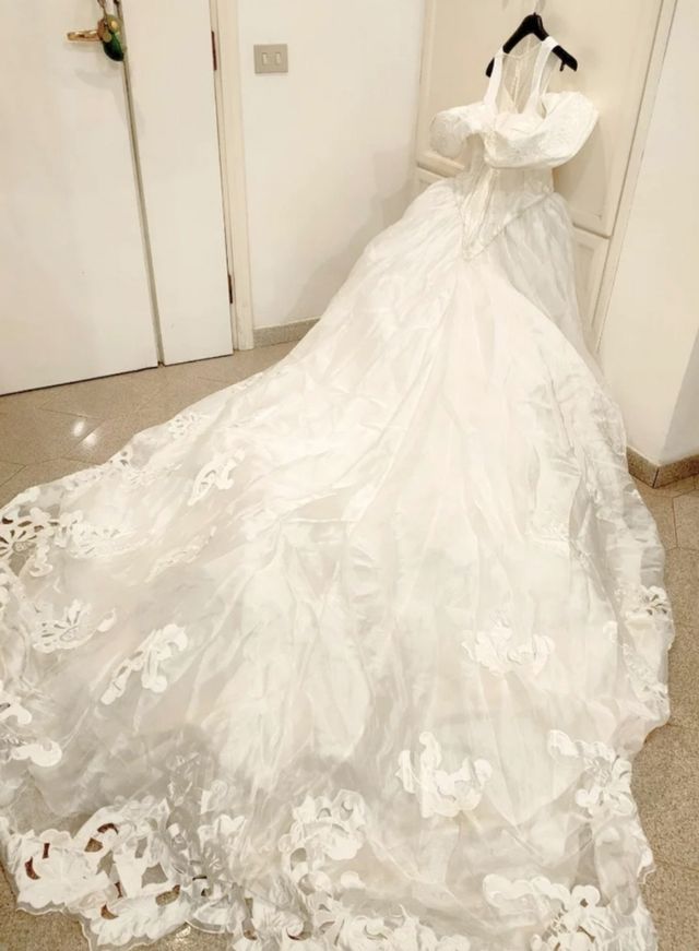 Abito da sposa bianco