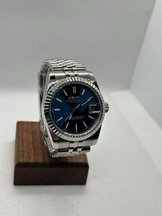 Seiko mod bluepearl Oyster Perpetual Datejust Azul