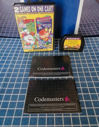MEGADRIVE ORIGINAL TWO GAMES 1 CART