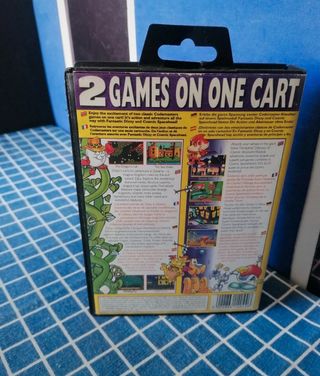MEGADRIVE ORIGINAL TWO GAMES 1 CART