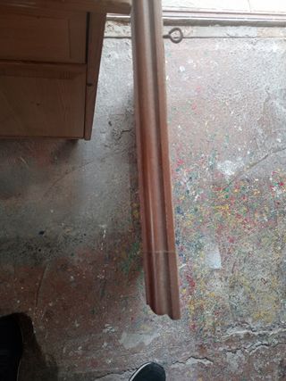 Espejo madera marrón
