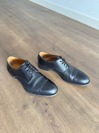Zapatos Piel Negros de Vestir - 41/42
