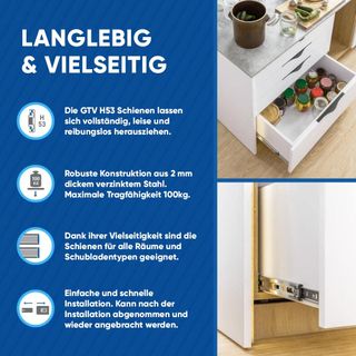 GTV - Guias Correderas para Cajones de Extracción