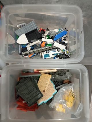 Lego: 2 cajas piezas