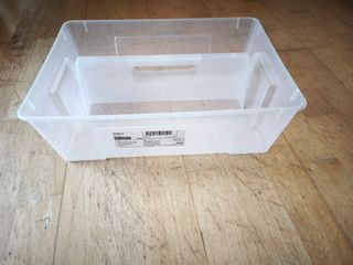 Bandeja SAMLA IKEA transparente