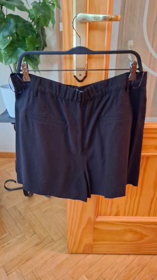 Shorts Zara negros - Talla XL