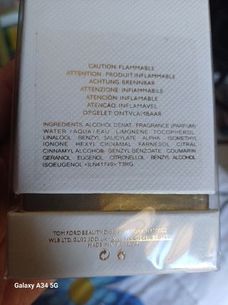 Tom Ford White Suede Eau de Parfum 100ml. 
