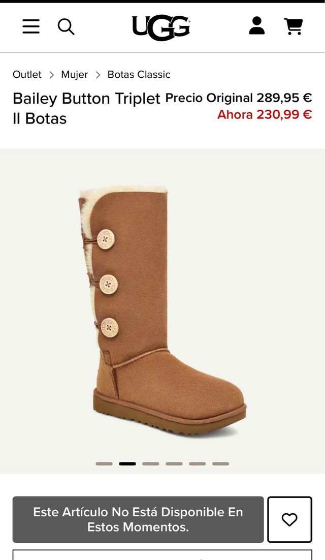 Botas UGG Marrón