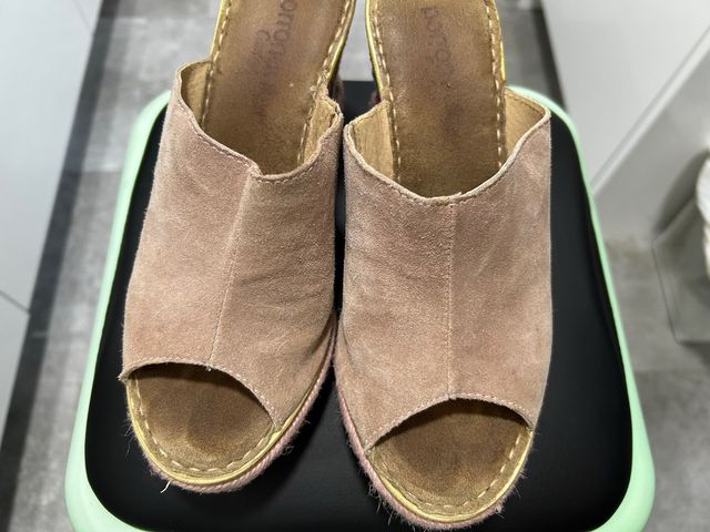 Cuñas rosa-multicolor