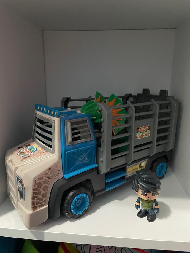 Camión Transporte Dinosaurios