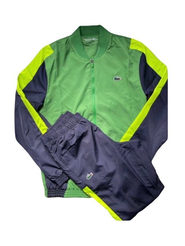 Chándal Lacoste Sport - Verde & Azul