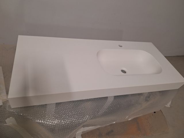 Encimera Lavabo Cubeta Derecha