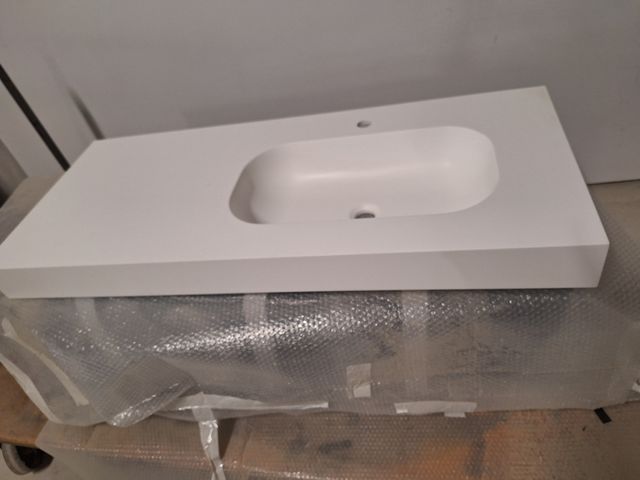 Encimera Lavabo Cubeta Derecha