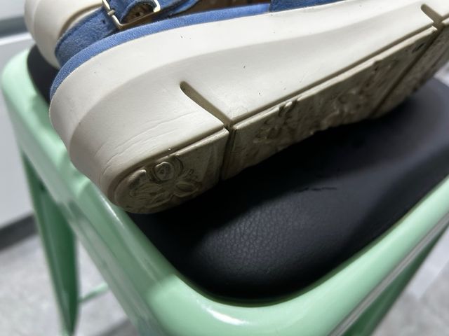 Sandalias Wonders azul