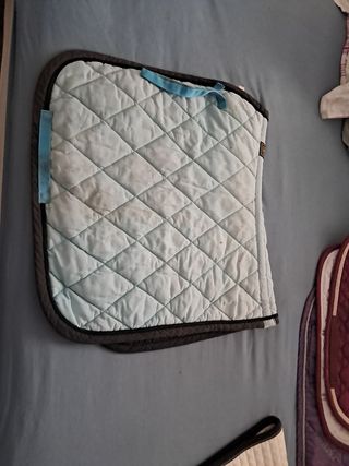 Mantilla azul claro