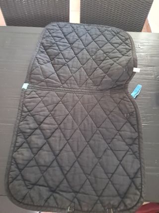 Mantilla azul claro