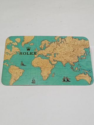 Rolex 1995-1996. Calendario de bolsillo