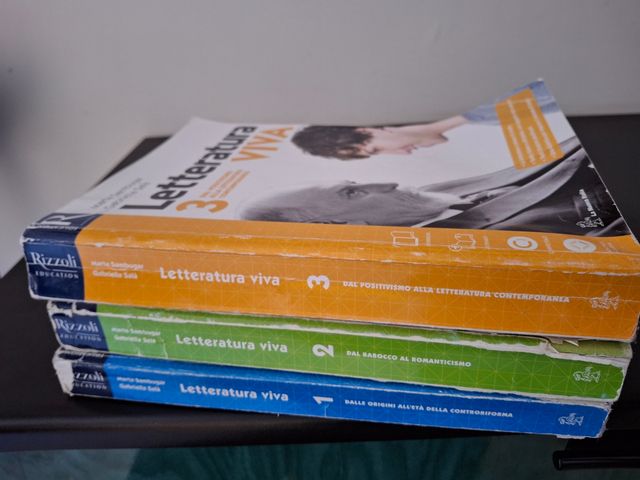 LETTERATURA VIVA 1, 2, 3