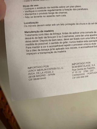 Hamaca de madera Leroy Merlin