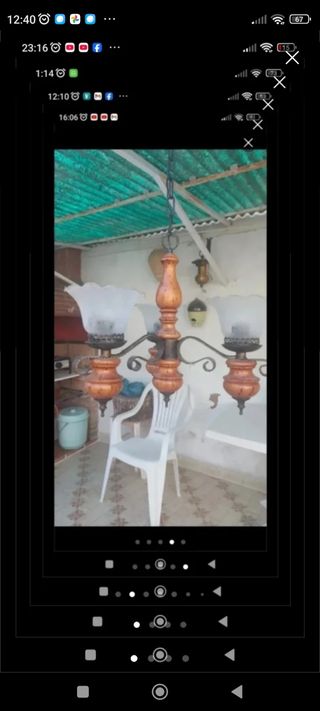 lámpara vintage - colgantes